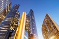 View of Skyscrapers, La Defense, Paris