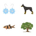 Business, trade, leisure and other web icon in cartoon style.oak, nature, ecology, icons in set collection. Royalty Free Stock Photo