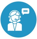 Call center Isolated Vector Icon which can easily modify or edit Call center Isolated Vector Icon which can easily modify or edit Royalty Free Stock Photo
