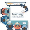 Business training concept