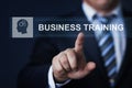 Business Training Webinar E-learning Skills Internet Technology Concept Royalty Free Stock Photo