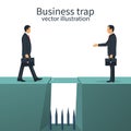 Business trap concept