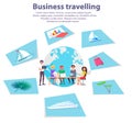 Business Travelling Agency Advertisement Banner