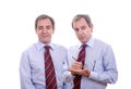Business twins Royalty Free Stock Photo