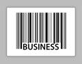 Business upc code Royalty Free Stock Photo