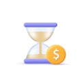 Business vector icon. Financial invest fund, revenue increase, income growth, budget plan concept.