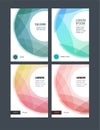 Business vector set. Brochure template layout, cover design annu Royalty Free Stock Photo