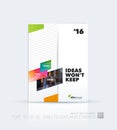 Business vector template. Brochure layout, cover modern design a