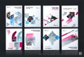 Business vector template mega set. Brochure layout, cover modern Royalty Free Stock Photo