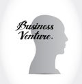 business venture mind sign concept