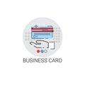 Business Visiting Corporate Card Icon