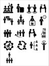 Business web icon set