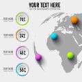 Business Web Infographic Concept Royalty Free Stock Photo