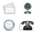 Business website icon set Royalty Free Stock Photo
