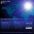 Business website template