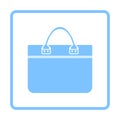 Business Woman Briefcase Icon Royalty Free Stock Photo