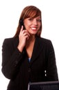 Business Woman Cell Phone Royalty Free Stock Photo