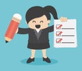 Business woman Checklist