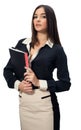 Business woman with documents