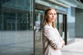 Business woman portrait Crossed arms. Happy successful professional portrait Royalty Free Stock Photo