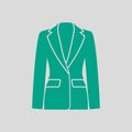 Business Woman Suit Icon