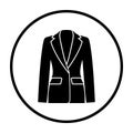 Business Woman Suit Icon