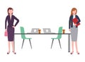 Business women working in the office Royalty Free Stock Photo