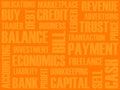 Business words collage