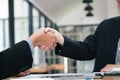 Business world handshake Royalty Free Stock Photo