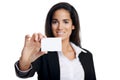 Businesscard woman