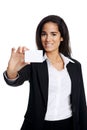 Businesscard woman