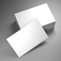 Businesscard 55x85mm mockup - 3D rendering