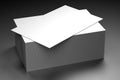 Businesscard 55x85mm mockup - 3D rendering