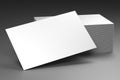 Businesscard 55x85mm mockup - 3D rendering