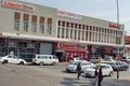 Businesses along a main road in southern Johannesburg