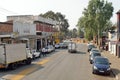 Businesses along a road in southern Johannesburg