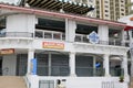 Businesses boarded up for Hurricane Matthew