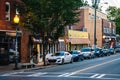 Businesses on Davidson Street, in NoDa, Charlotte, North Carolina.