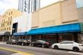 Businesses and shops at Downtown Miami FL closed to stop spread of Coronavirus Covid 19