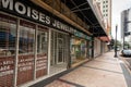 Businesses and shops at Downtown Miami FL closed to stop spread of Coronavirus Covid 19