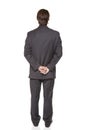 Businessman - back side Royalty Free Stock Photo