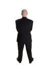 Businessman backside Royalty Free Stock Photo