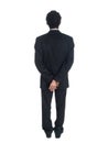 Businessman Backside Royalty Free Stock Photo