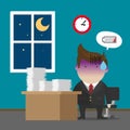 Businessman Burnout Syndrome
