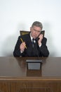 Businessman Business Sales Marketing Phone Call Royalty Free Stock Photo