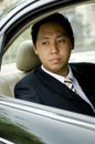 Businessman In Car