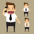 Businessman character set