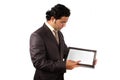 Businessman Checking Documents Royalty Free Stock Photo