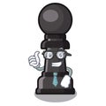 Businessman chess pawn toy the shape mascot