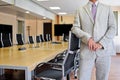 Businessman in conference room